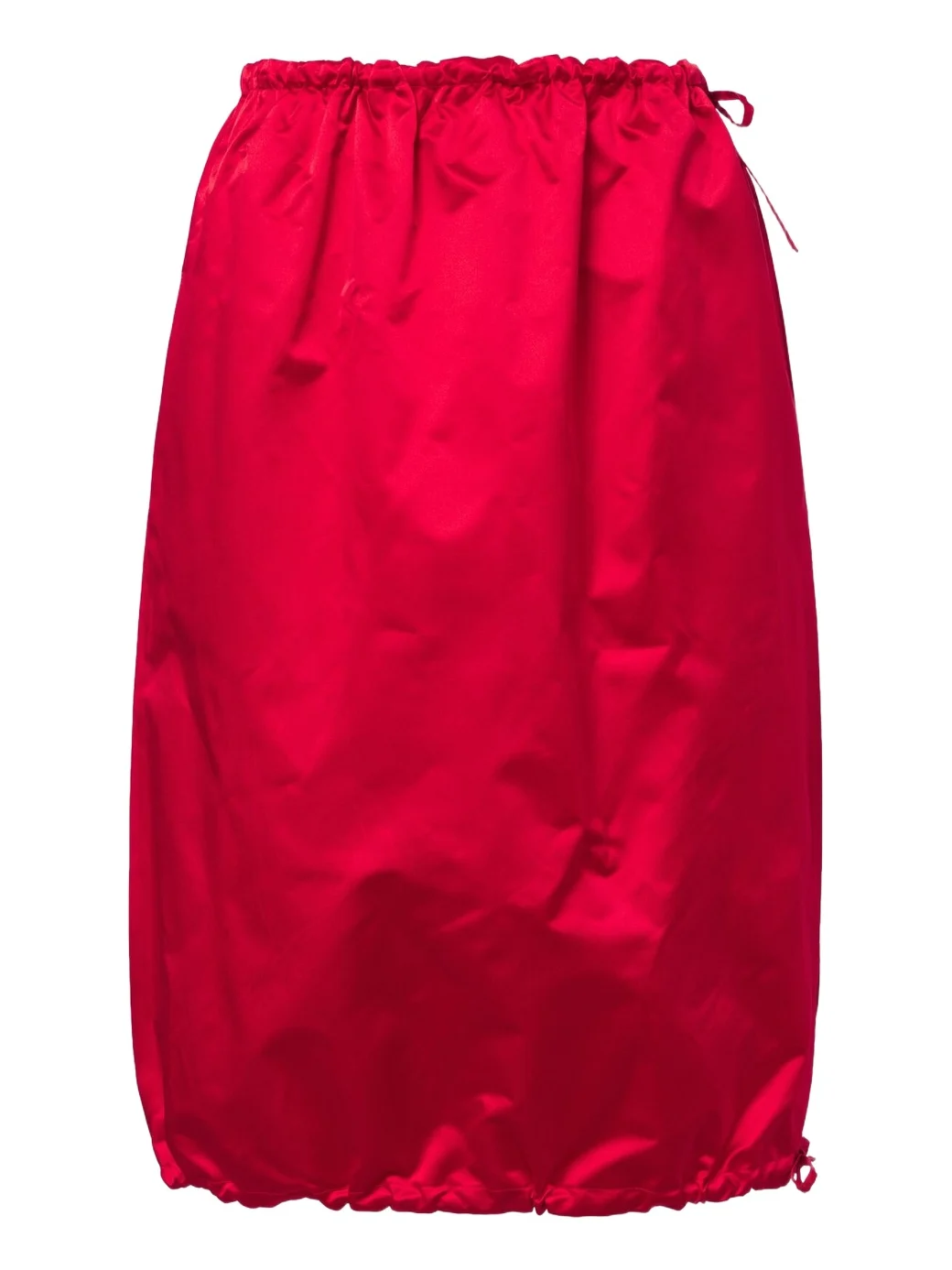 Prada Silk satin midi skirt