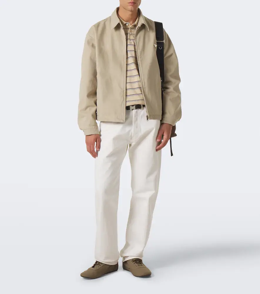 Prada Denim blouson jacket | Thumbnail 2 Prada Denim blouson jacket | Thumbnail 2