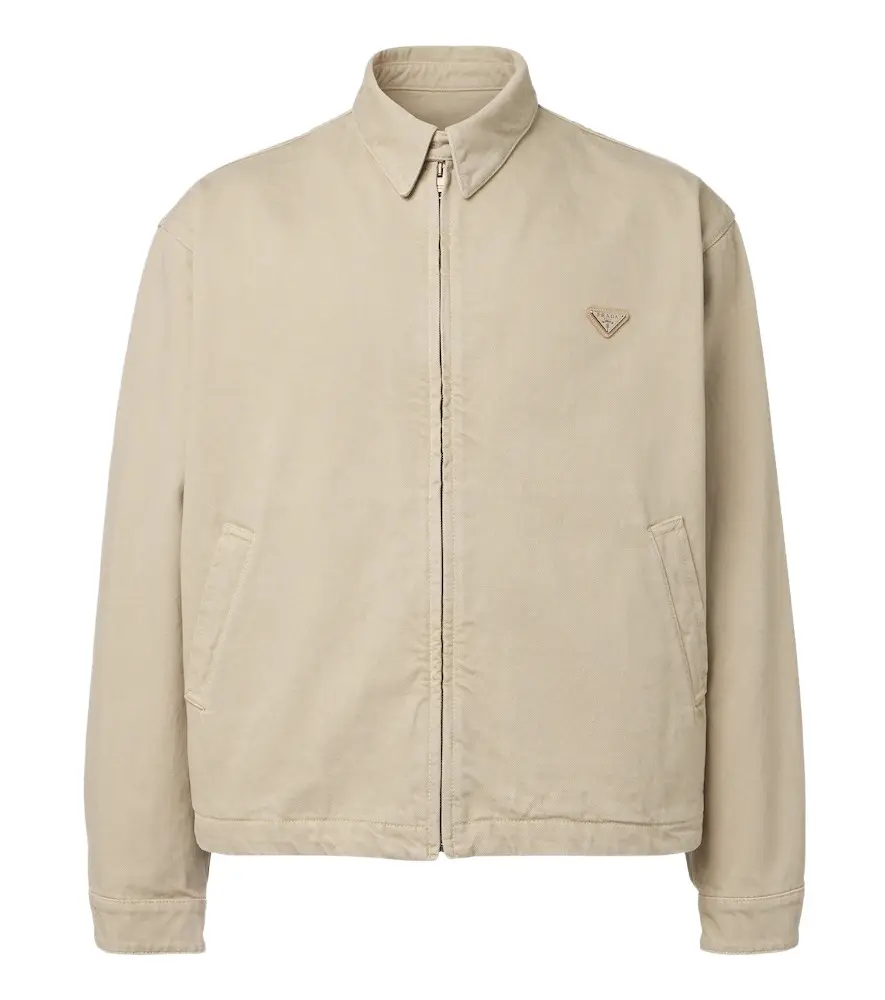 Prada Denim blouson jacket | Image 1 Prada Denim blouson jacket | Image 1