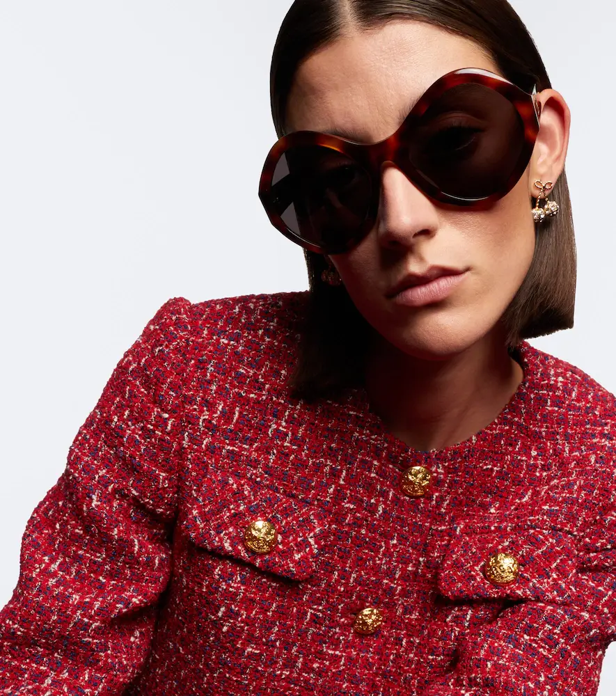 Valentino Garavani L'8 VLogo round sunglasses | Thumbnail 5 Valentino Garavani L'8 VLogo round sunglasses | Thumbnail 5