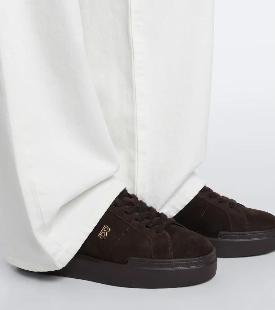 Bogner Hollywood 32 A shearling-lined suede sneakers | Thumbnail 6