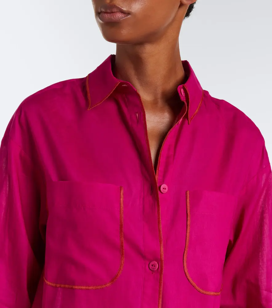 Eres Phare cotton voile shirt dress | Thumbnail 4