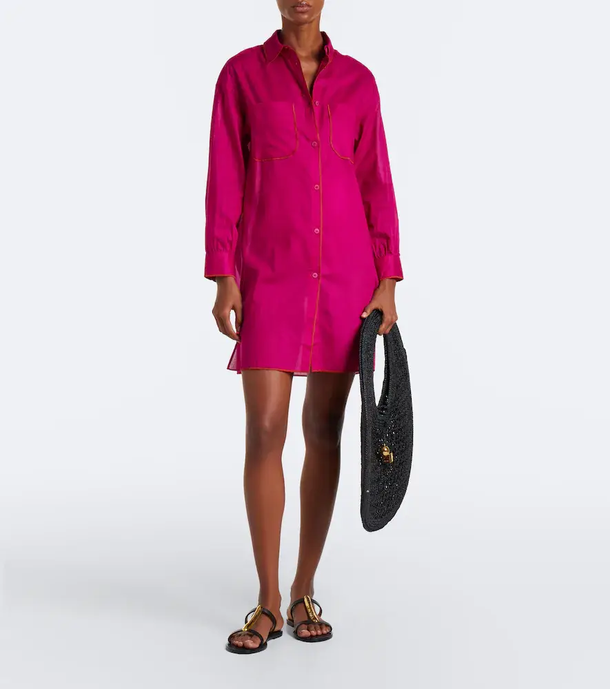 Eres Phare cotton voile shirt dress | Thumbnail 5