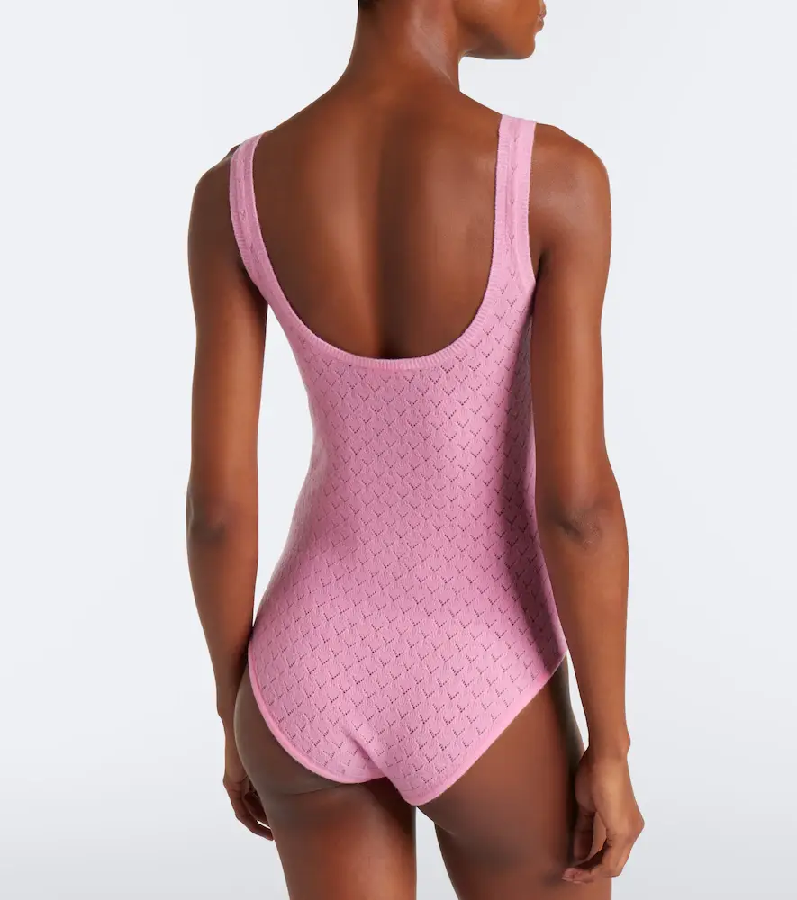 Eres Gourmandise pointelle wool-blend bodysuit | Thumbnail 6 Eres Gourmandise pointelle wool-blend bodysuit | Thumbnail 6