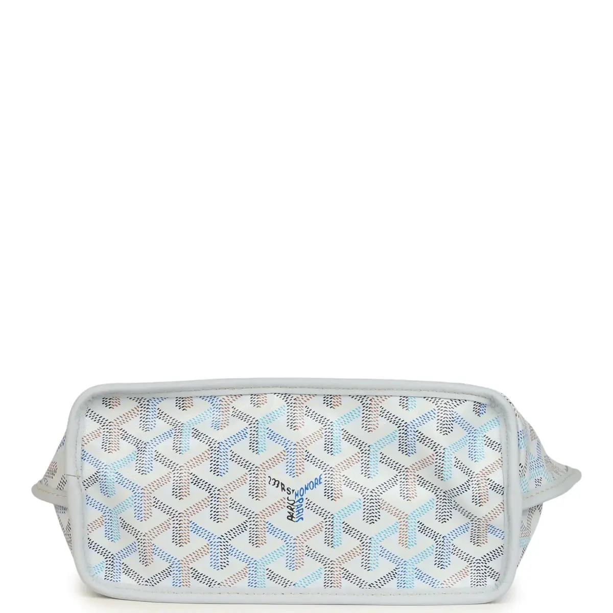 goyard Goyard Goyardine Anjou Polar Blue Mini Bag Palladium Hardware | Thumbnail 6 goyard Goyard Goyardine Anjou Polar Blue Mini Bag Palladium Hardware | Thumbnail 6