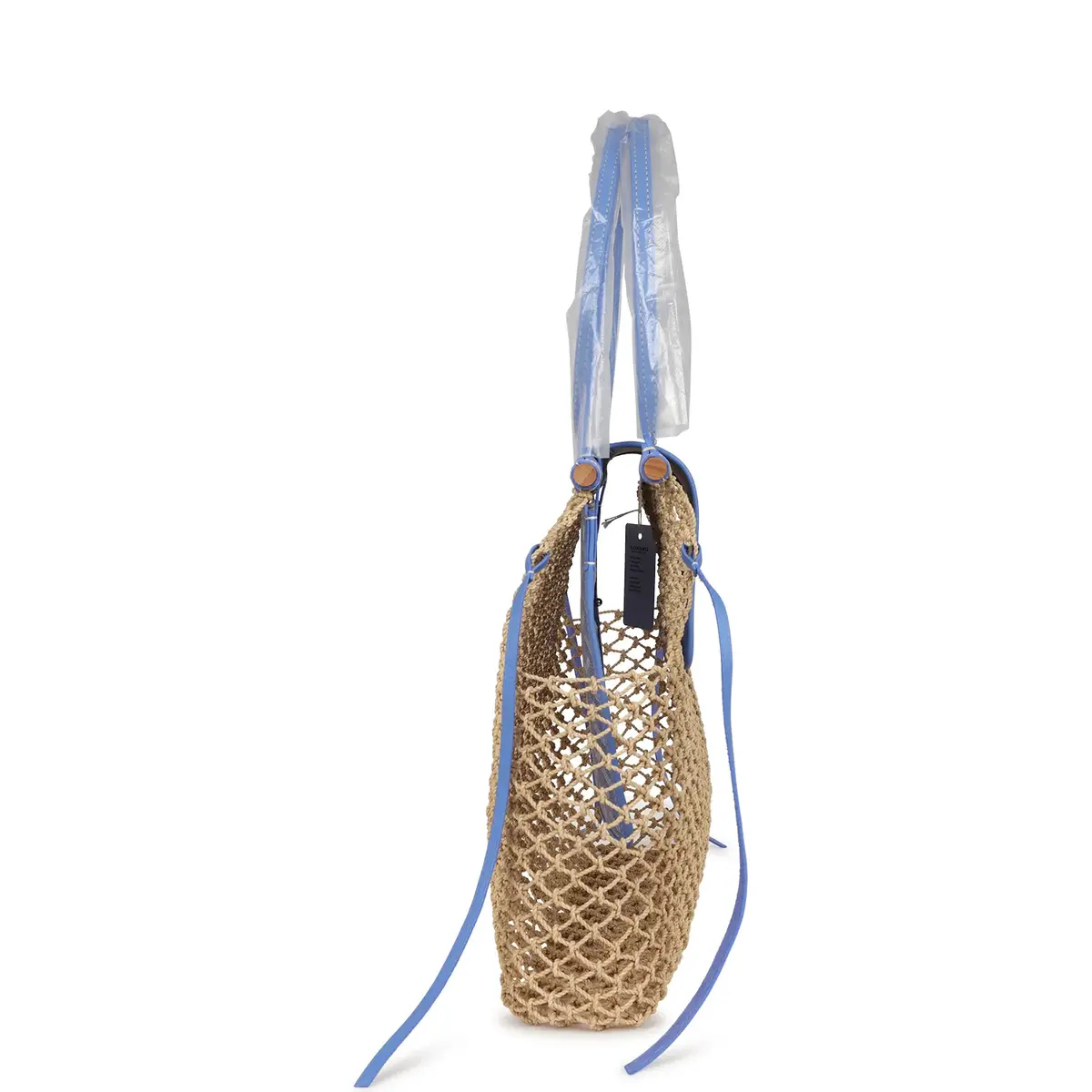 goyard Goyard Goyardine Canvas Iris Aligre Bag Raffia Net Palladium Hardware | Thumbnail 4 goyard Goyard Goyardine Canvas Iris Aligre Bag Raffia Net Palladium Hardware | Thumbnail 4