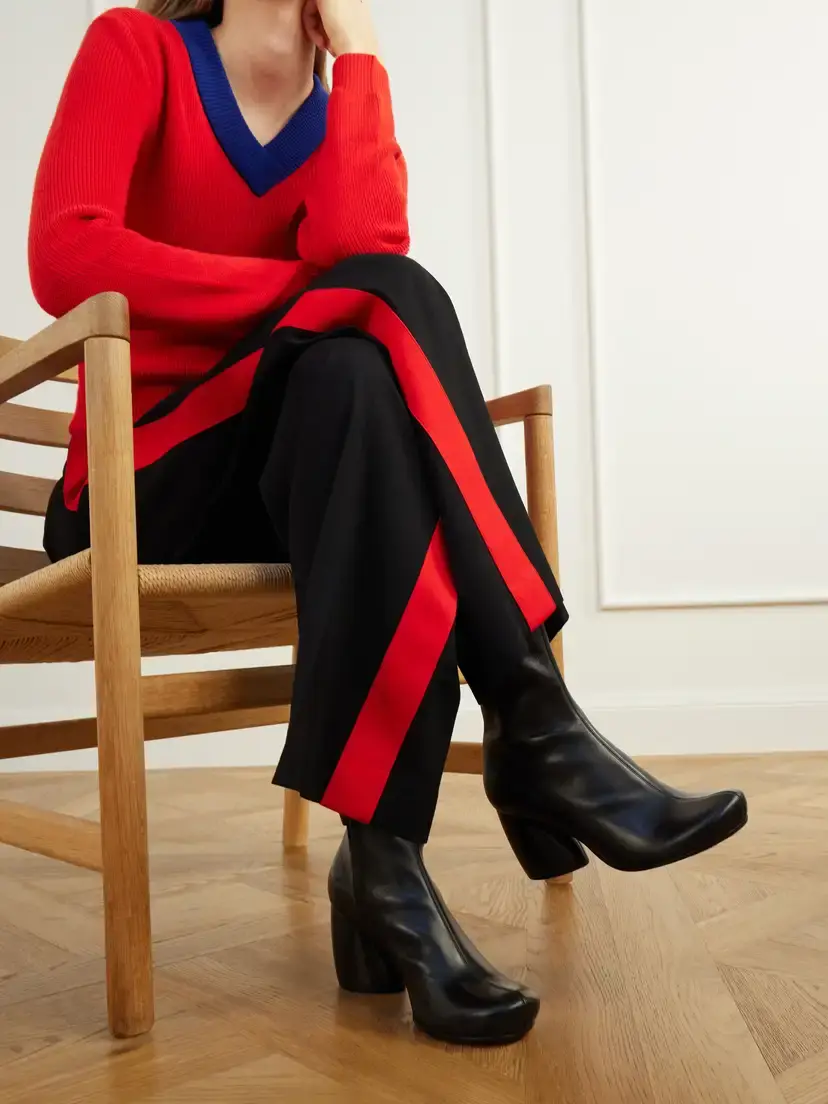 Loewe Oval Leather Ankle Boots | Thumbnail 2