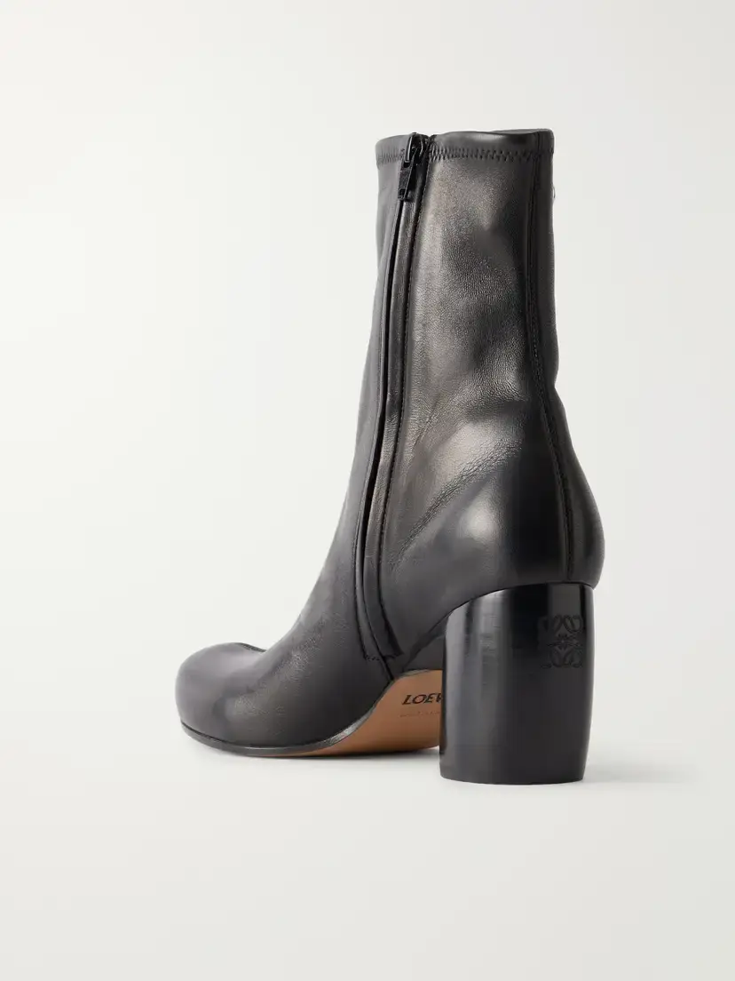 Loewe Oval Leather Ankle Boots | Thumbnail 3