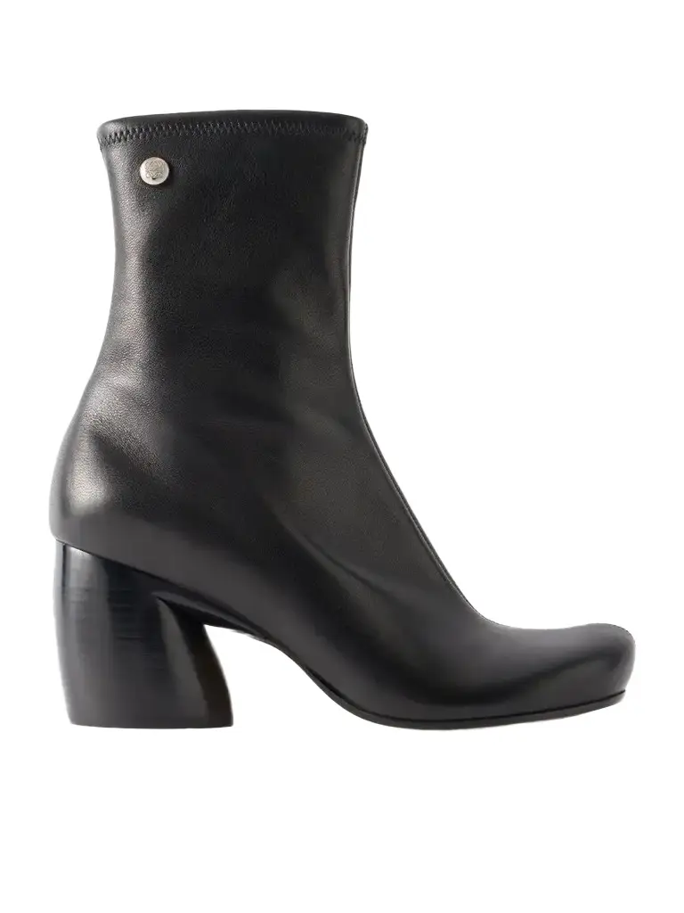 Loewe Oval Leather Ankle Boots | Image 1 Loewe Oval Leather Ankle Boots | Image 1
