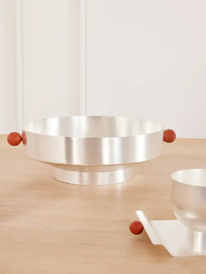 Natalia Criado Silver-plated And Stone Bowl | Thumbnail 2