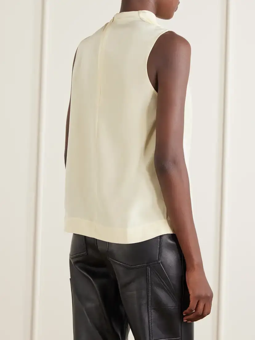 Altuzarra Alden Fringe-trimmed Silk Top | Thumbnail 4