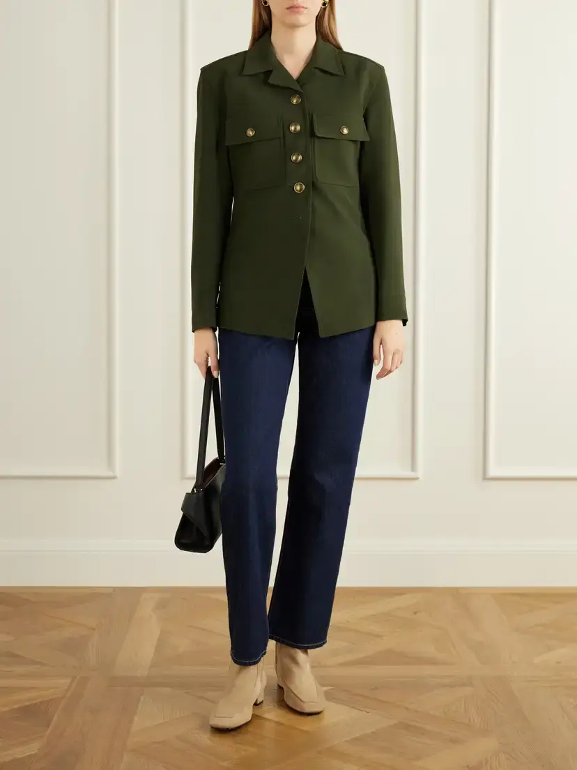 Veronica Beard Molyneaux Twill Jacket | Thumbnail 2 Veronica Beard Molyneaux Twill Jacket | Thumbnail 2