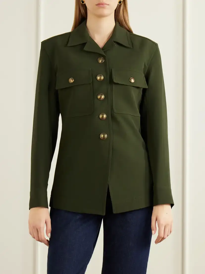 Veronica Beard Molyneaux Twill Jacket | Thumbnail 3 Veronica Beard Molyneaux Twill Jacket | Thumbnail 3
