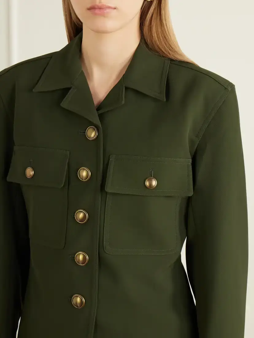 Veronica Beard Molyneaux Twill Jacket | Thumbnail 5 Veronica Beard Molyneaux Twill Jacket | Thumbnail 5