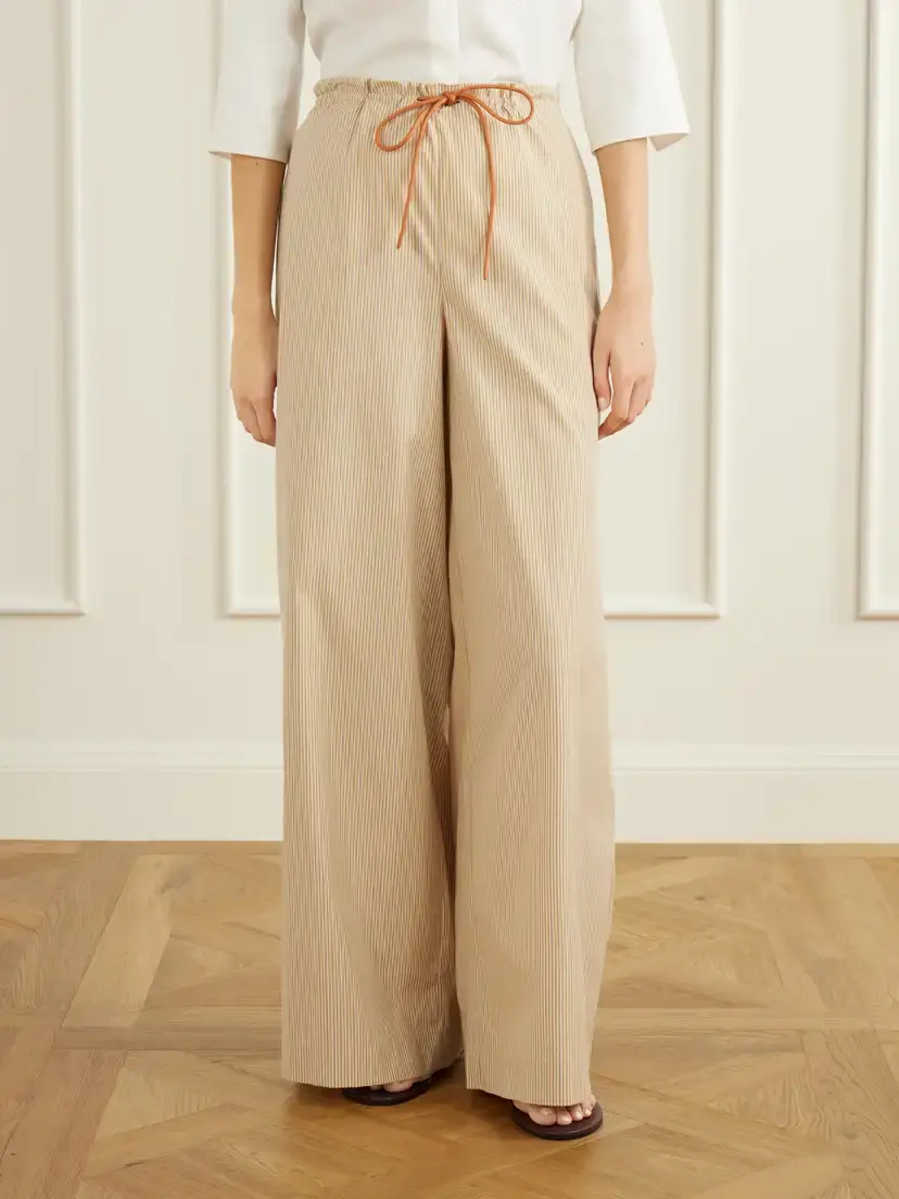 Kallmeyer Wesley Striped Cotton-taffeta Wide-leg Pants | Thumbnail 3 Kallmeyer Wesley Striped Cotton-taffeta Wide-leg Pants | Thumbnail 3