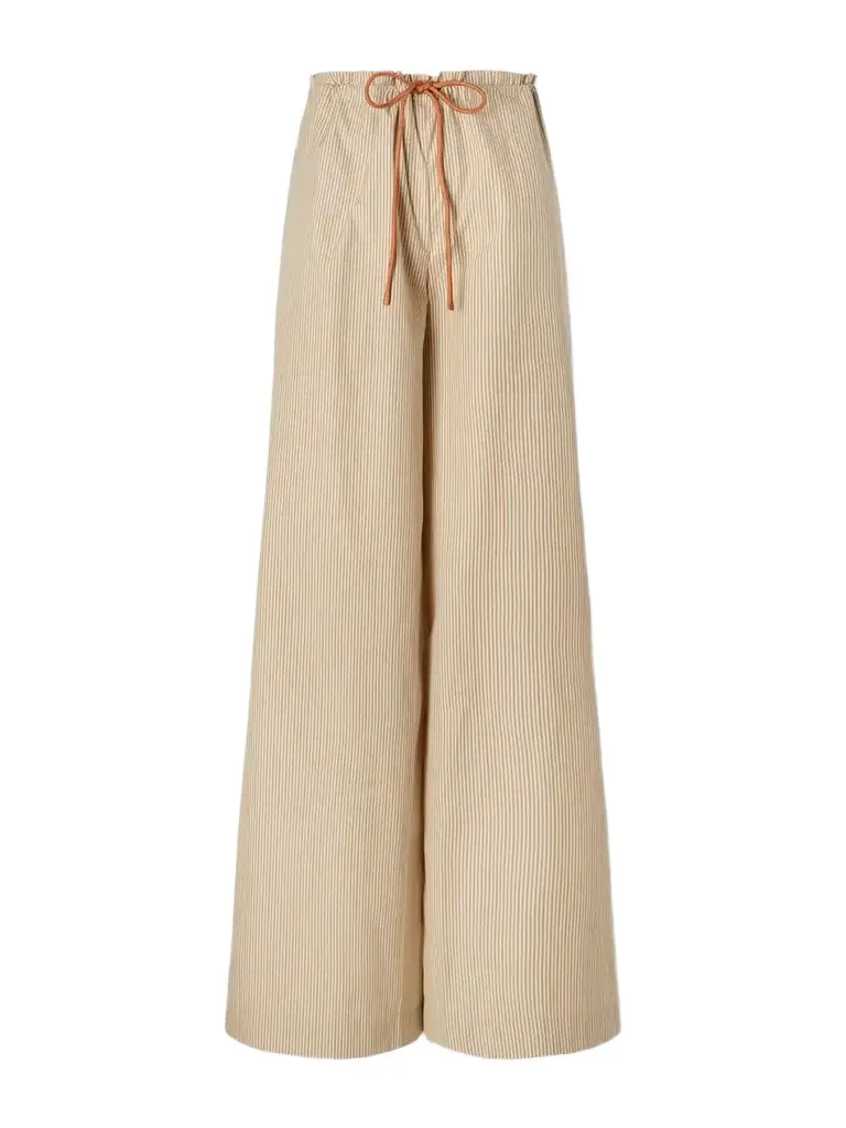 Kallmeyer Wesley Striped Cotton-taffeta Wide-leg Pants | Image 1 Kallmeyer Wesley Striped Cotton-taffeta Wide-leg Pants | Image 1