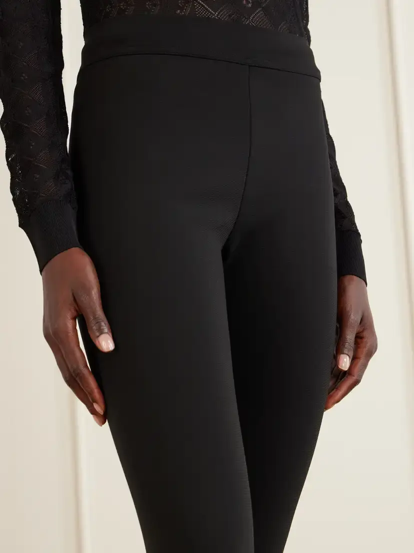 Dolce & Gabbana Crepe High-rise Straight-leg Capri Pants | Thumbnail 5 Dolce & Gabbana Crepe High-rise Straight-leg Capri Pants | Thumbnail 5