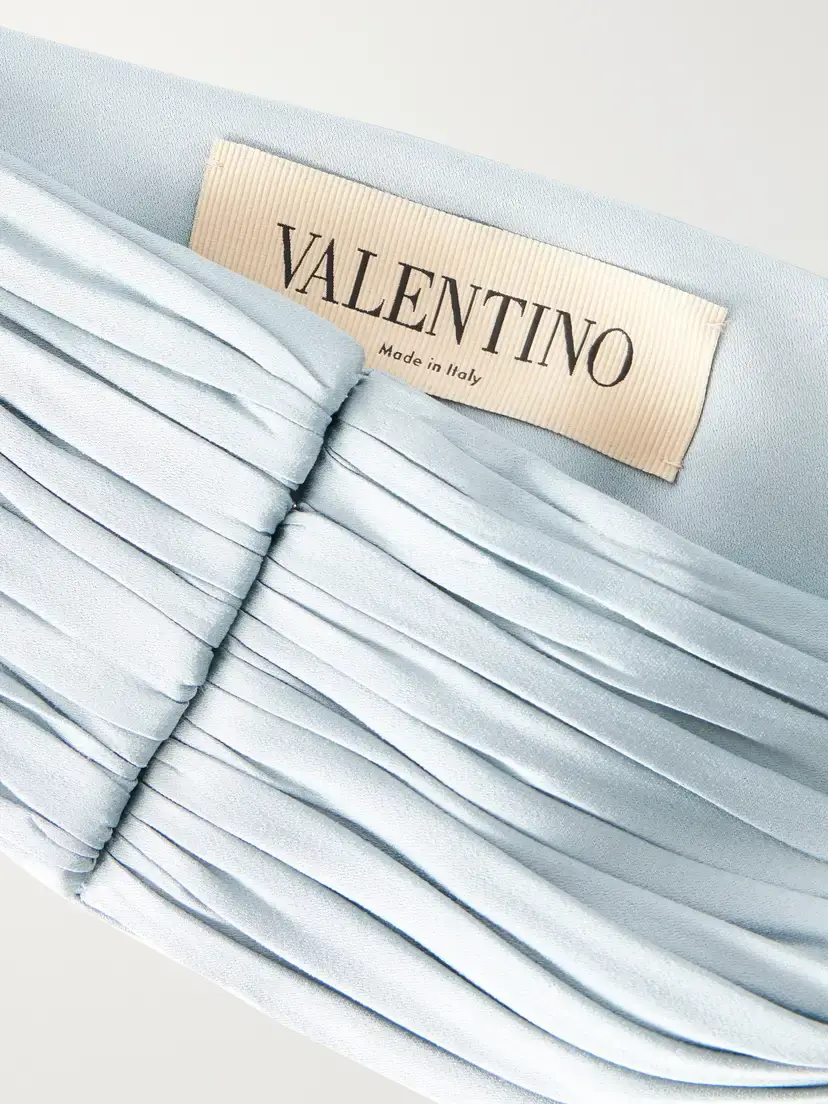 Valentino Garavani Plissé Satin Belt | Thumbnail 3 Valentino Garavani Plissé Satin Belt | Thumbnail 3