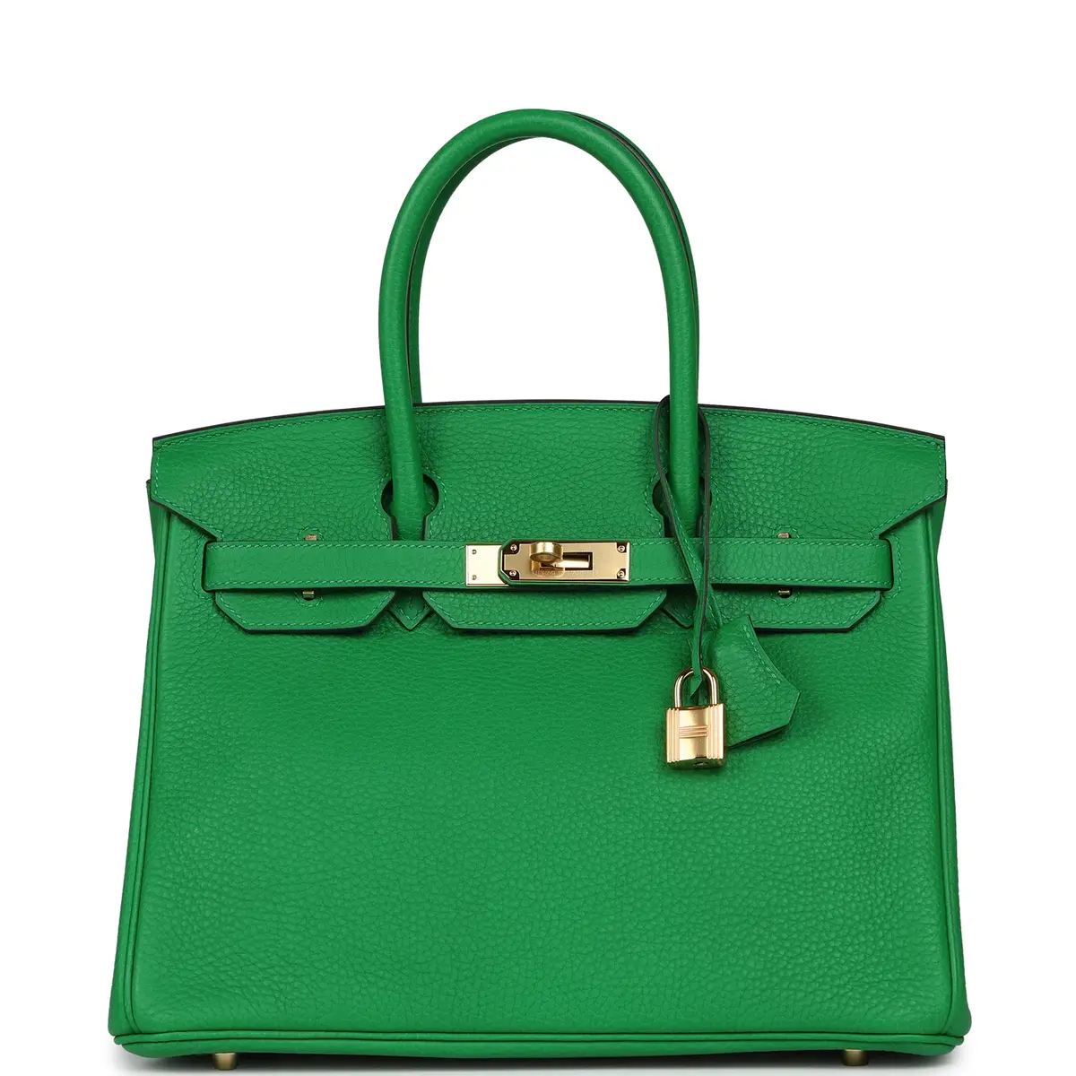 HERMÈS Hermes Birkin 30 Bambou Clemence Gold Hardware | Image 1 HERMÈS Hermes Birkin 30 Bambou Clemence Gold Hardware | Image 1