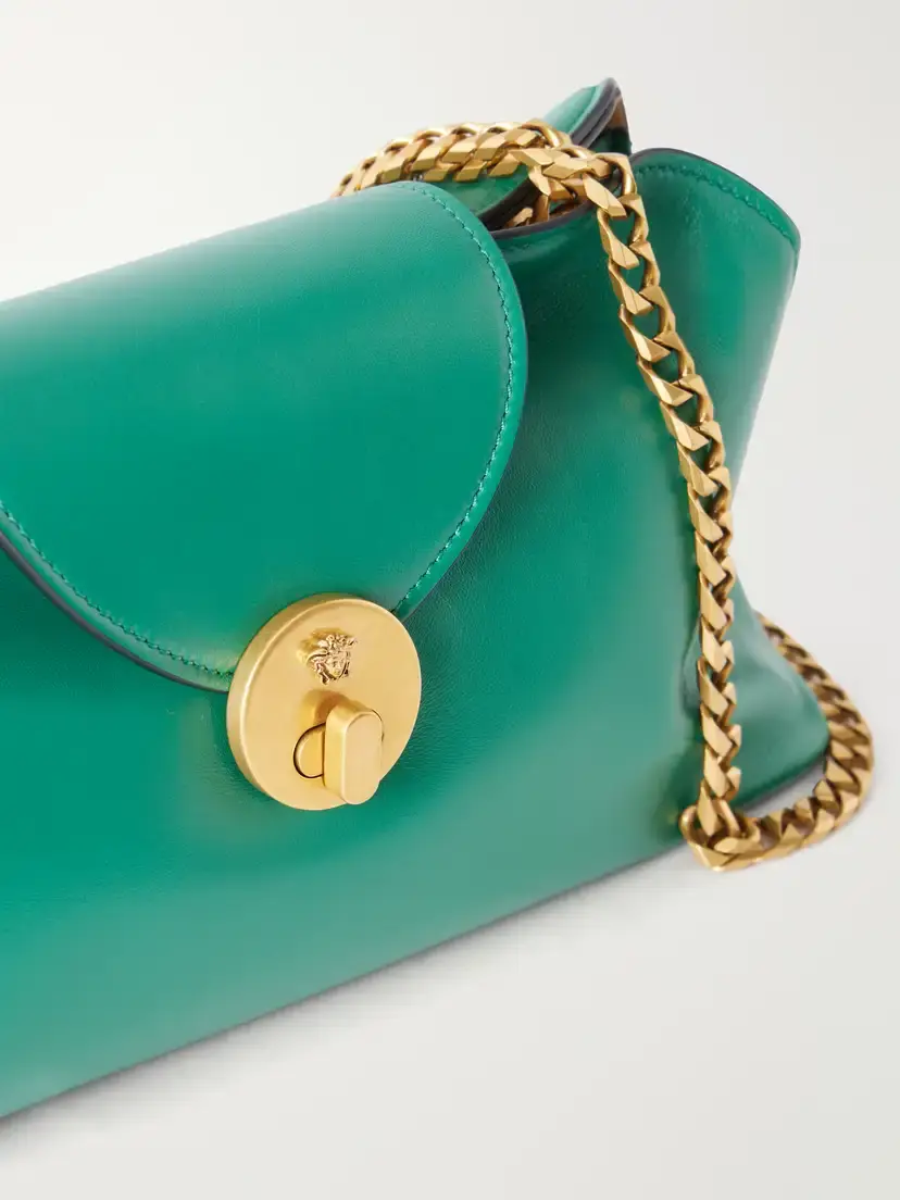 Versace Vivienne Medusa-detailed Leather Clutch | Thumbnail 5