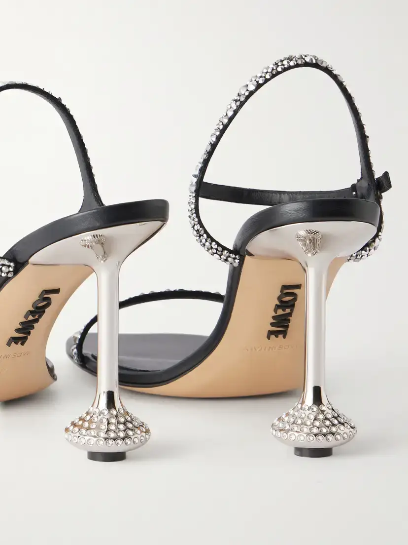 Loewe Toy 90 Crystal-embellished Leather Sandals | Thumbnail 5