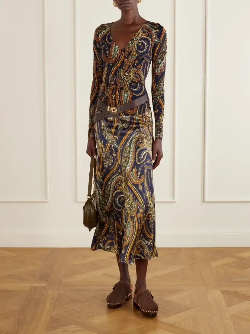 Etro Paisley-printed Jersey Blouse | Thumbnail 2 Etro Paisley-printed Jersey Blouse | Thumbnail 2