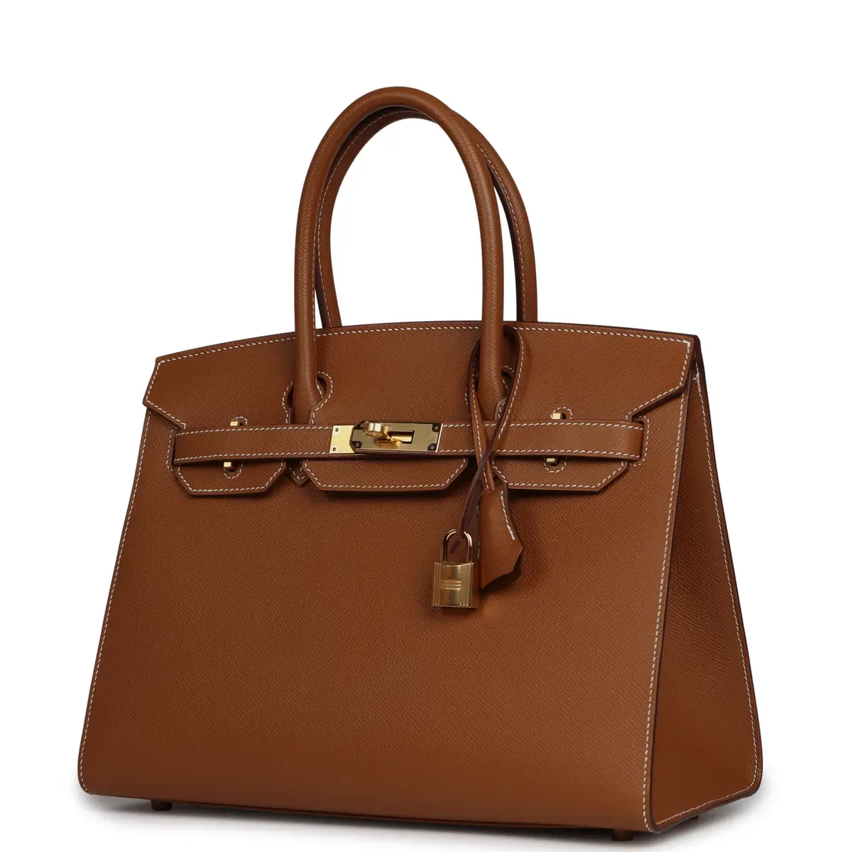 HERMÈS Hermes Birkin Sellier 30 Gold Epsom Gold Hardware | Thumbnail 5