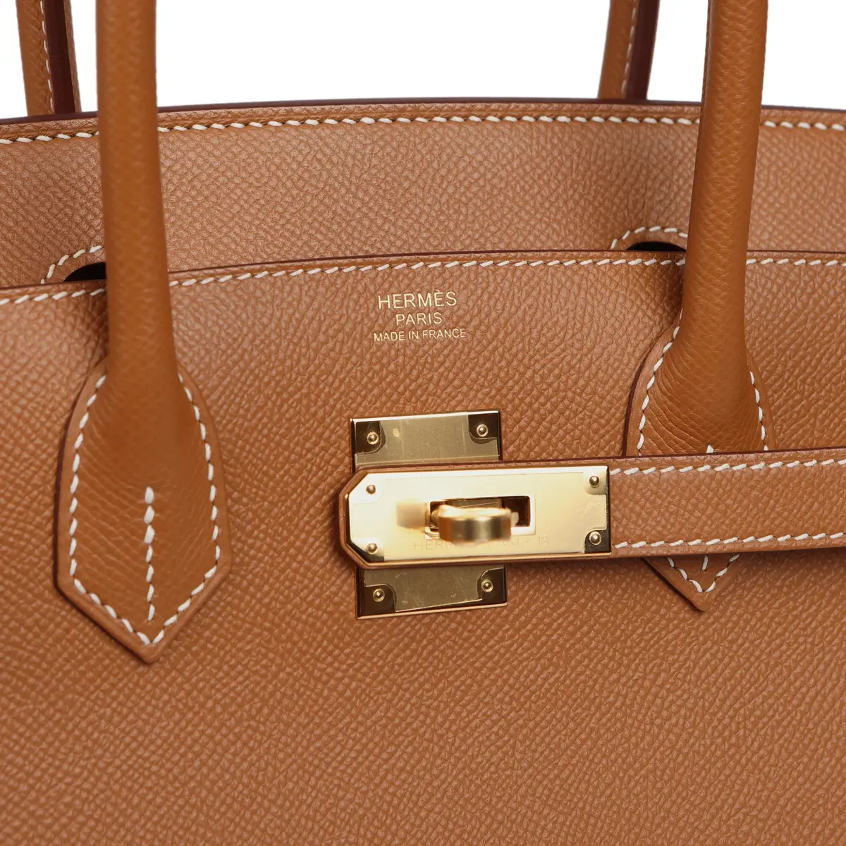 HERMÈS Hermes Birkin Sellier 30 Gold Epsom Gold Hardware | Thumbnail 7