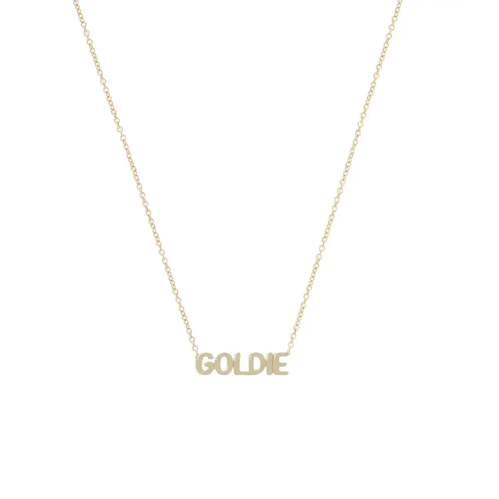 Stephanie Gottlieb Petite Bubble Name Necklace | Image 1 Stephanie Gottlieb Petite Bubble Name Necklace | Image 1