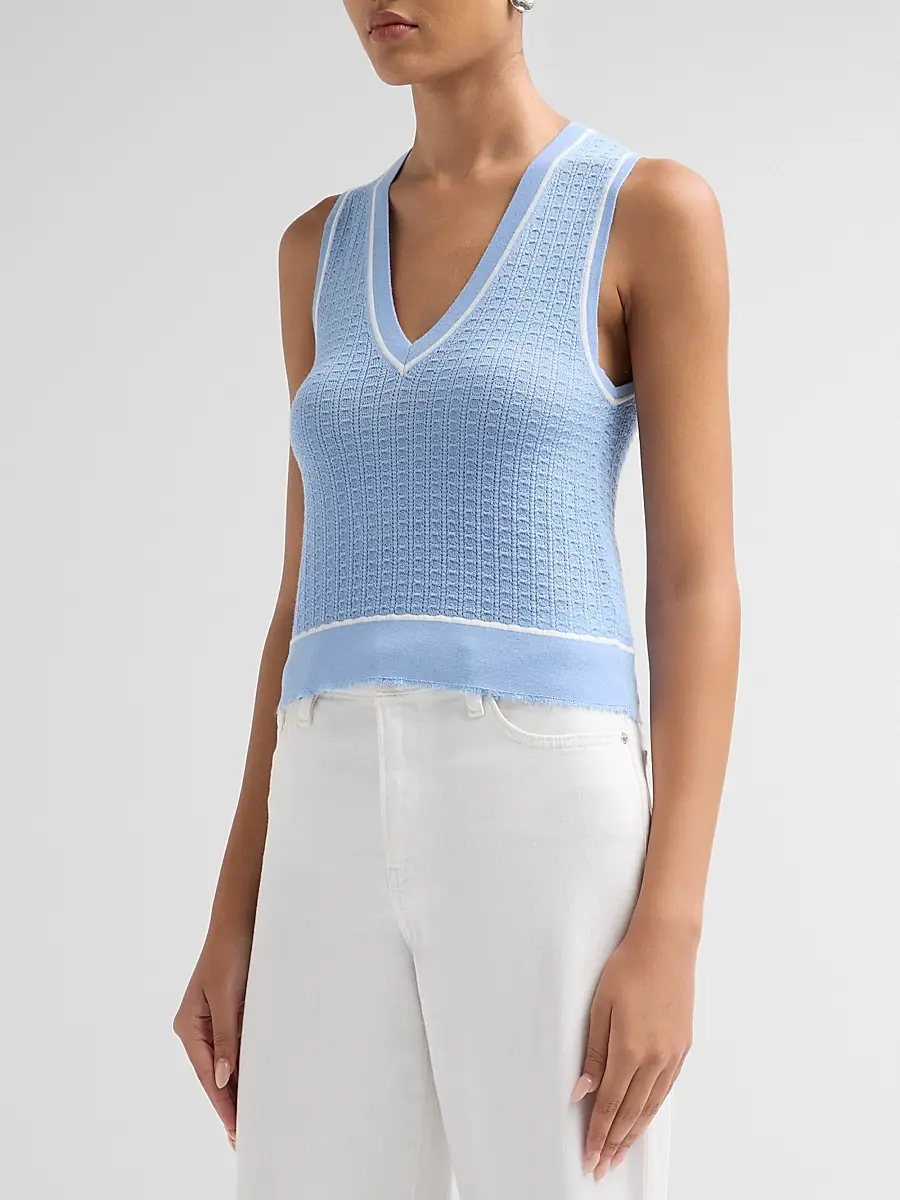 RE/DONE Women's Avery Sweater Vest | Thumbnail 4