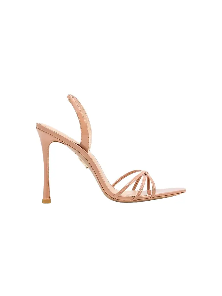 Retrofête Women's Anabel 105MM Leather Slingback Sandals - Tan | Image 1 Retrofête Women's Anabel 105MM Leather Slingback Sandals - Tan | Image 1