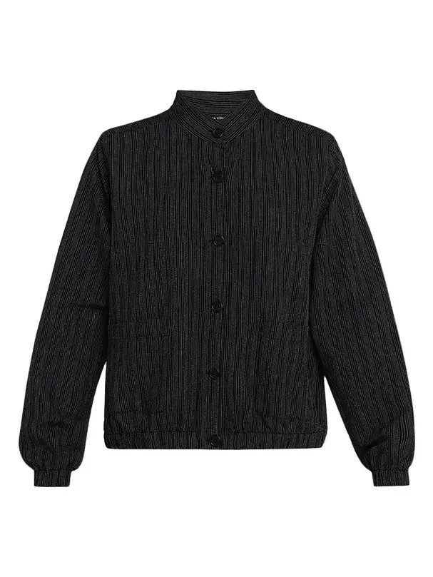 Women's Yarn-Dyed Stripe Cotton Jacket