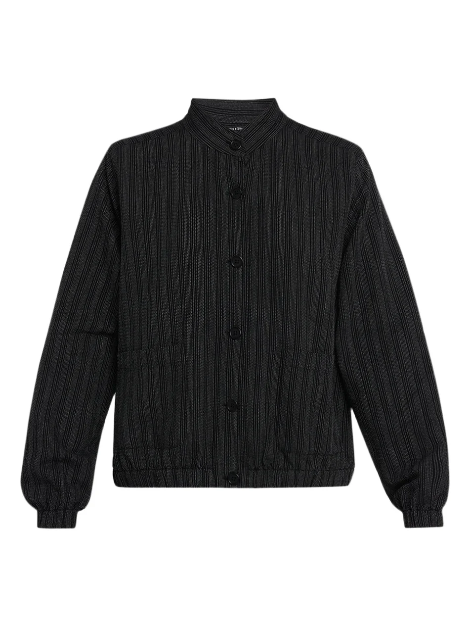 Women's Yarn-Dyed Stripe Cotton Jacket