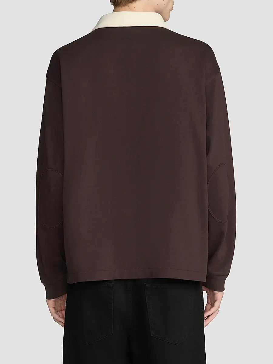 Frame Men's Cotton Rugby Shirt | Thumbnail 3 Frame Men's Cotton Rugby Shirt | Thumbnail 3