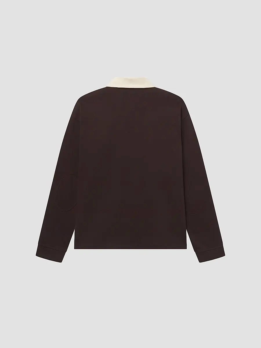 Frame Men's Cotton Rugby Shirt | Thumbnail 8 Frame Men's Cotton Rugby Shirt | Thumbnail 8