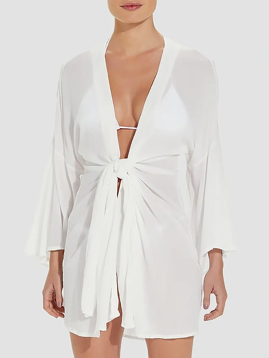 ViX by Paula Hermanny Women's Perola Short Cover-Up Dress | Thumbnail 2