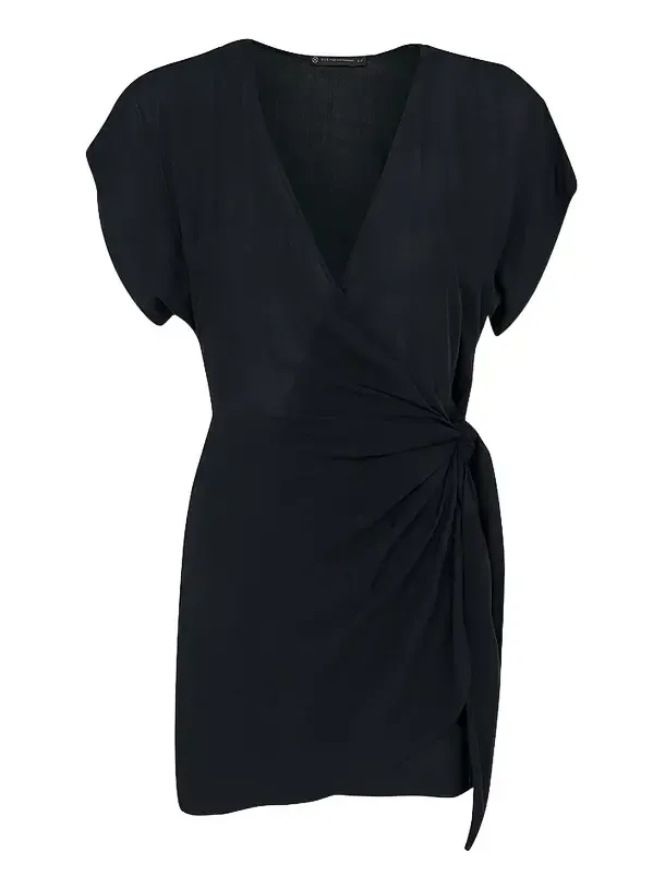 Women's Emily Wrap Cover-Up Mini Dress Women's Emily Wrap Cover-Up Mini Dress