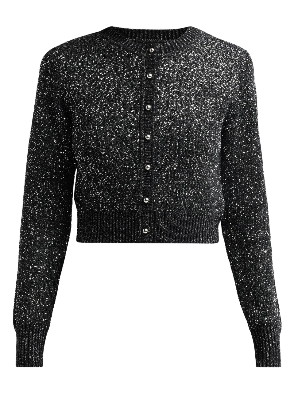 Toccin Women's Mollie Sequin Bouclé Cardigan