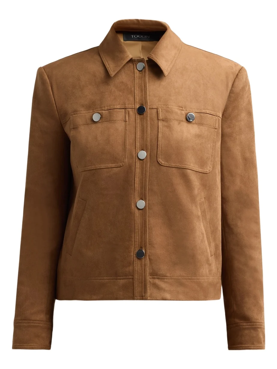 Toccin Women's Isalya Faux Suede Jacket