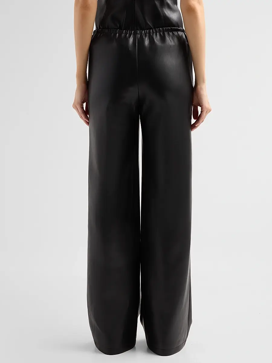 Toccin Women's Mick Faux Leather Pull On Pants | Thumbnail 3 Toccin Women's Mick Faux Leather Pull On Pants | Thumbnail 3