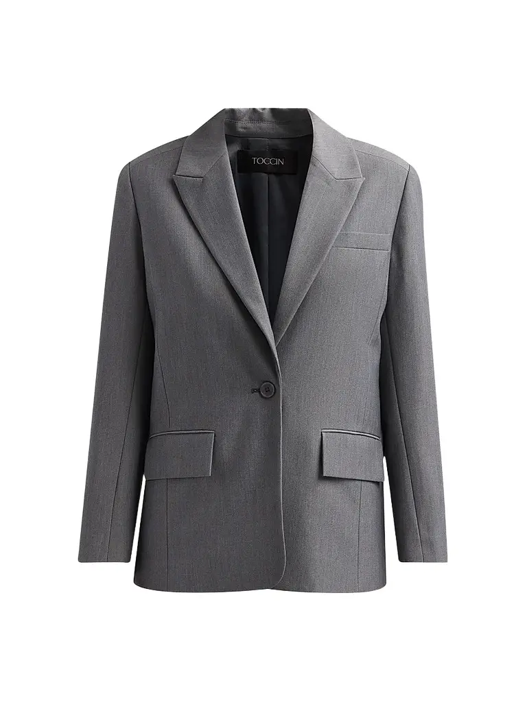 Toccin Women's Willa Boyfriend Blazer