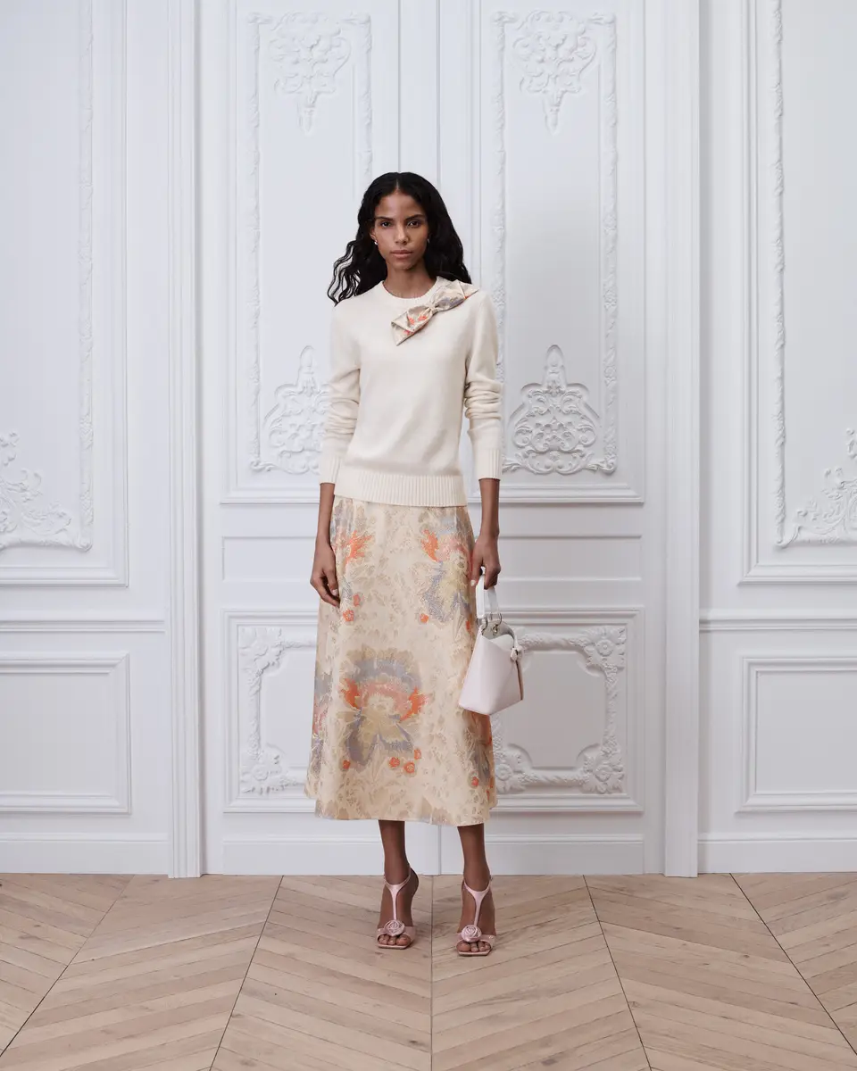 Dior Mid-Length Flared Skirt | Thumbnail 3 Dior Mid-Length Flared Skirt | Thumbnail 3