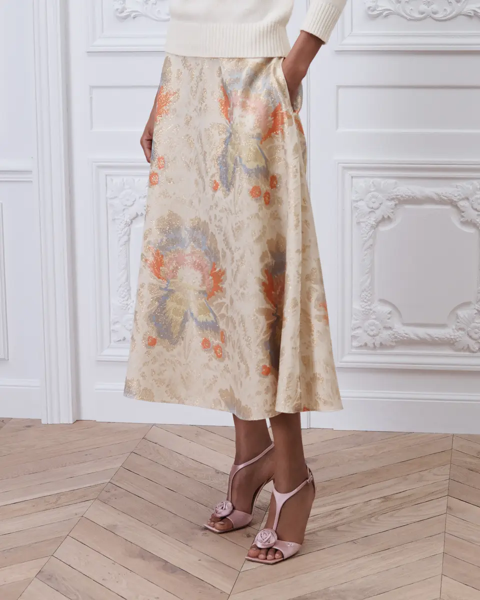 Dior Mid-Length Flared Skirt | Image 1 Dior Mid-Length Flared Skirt | Image 1