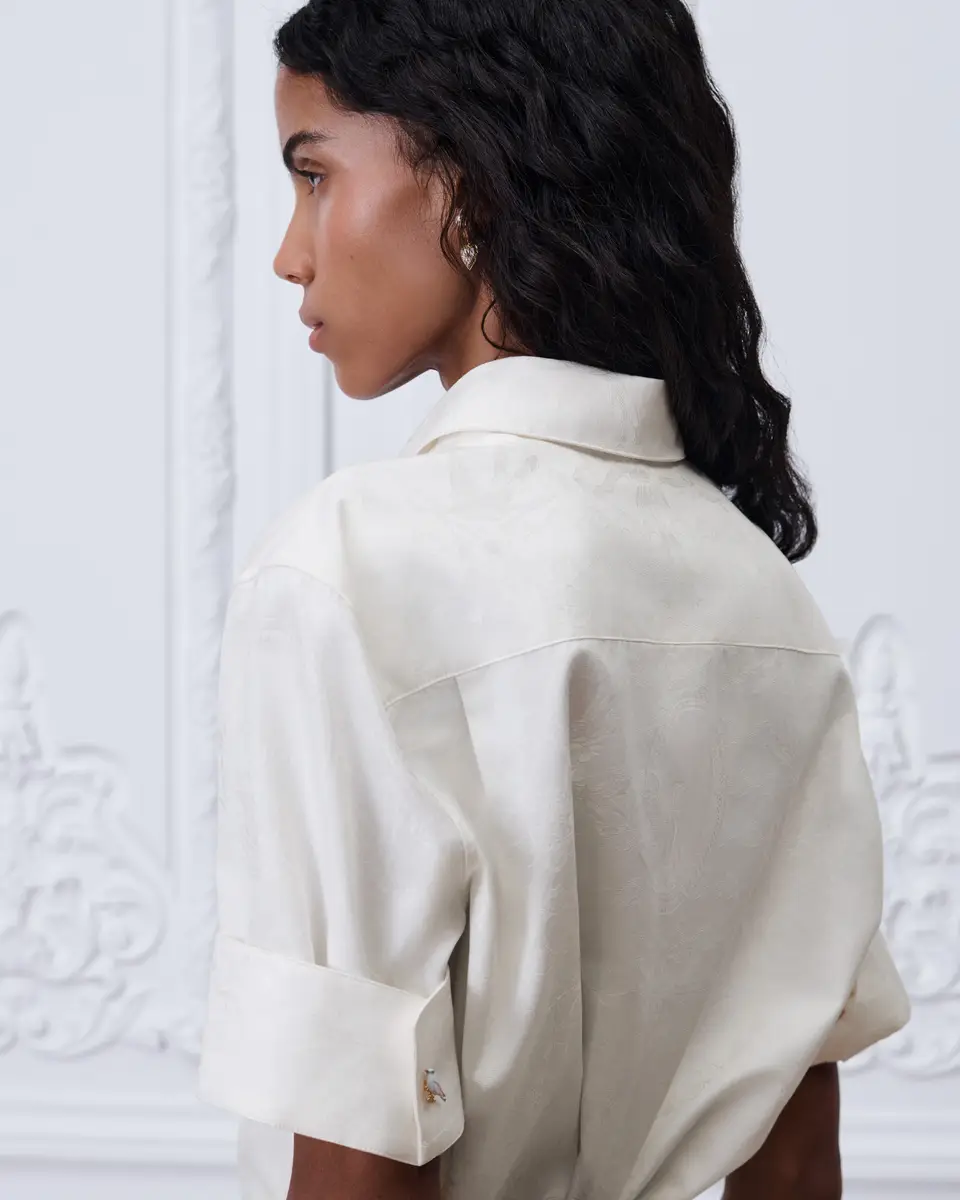 Dior Dior Qixi Short-Sleeved Blouse | Thumbnail 5 Dior Dior Qixi Short-Sleeved Blouse | Thumbnail 5