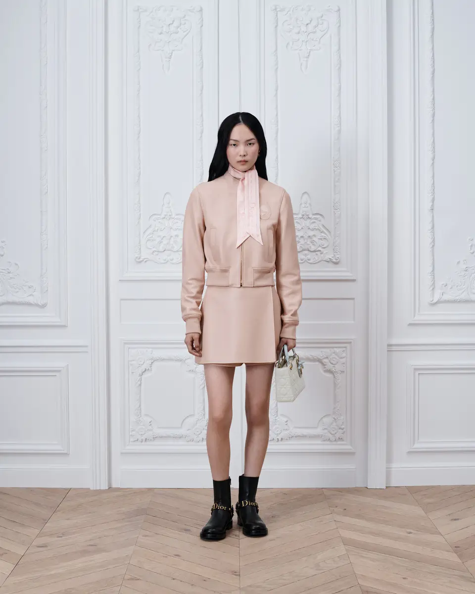 Dior Dior Qixi Zipped Cropped Jacket | Thumbnail 2 Dior Dior Qixi Zipped Cropped Jacket | Thumbnail 2