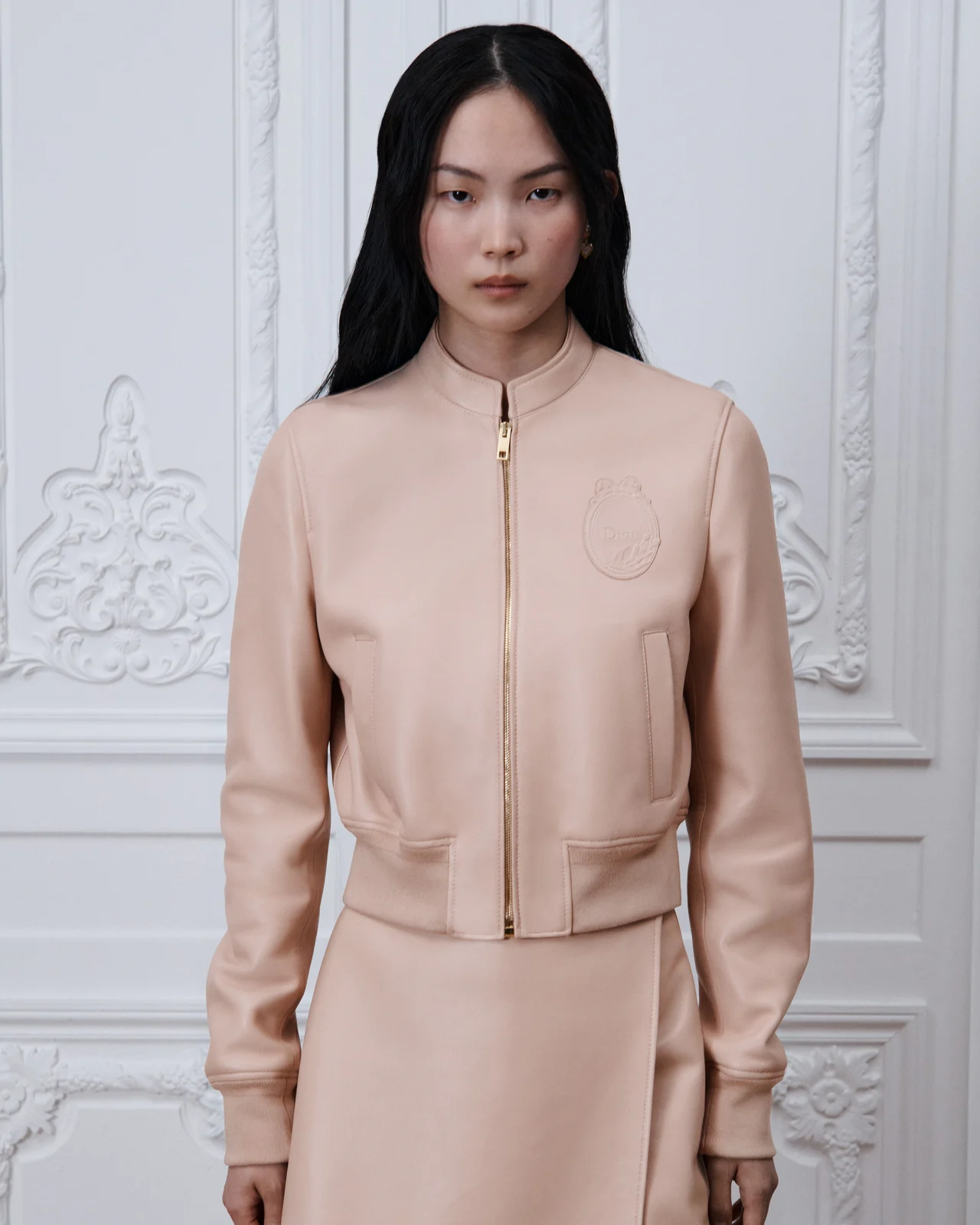 Dior Qixi Zipped Cropped Jacket Dior Qixi Zipped Cropped Jacket