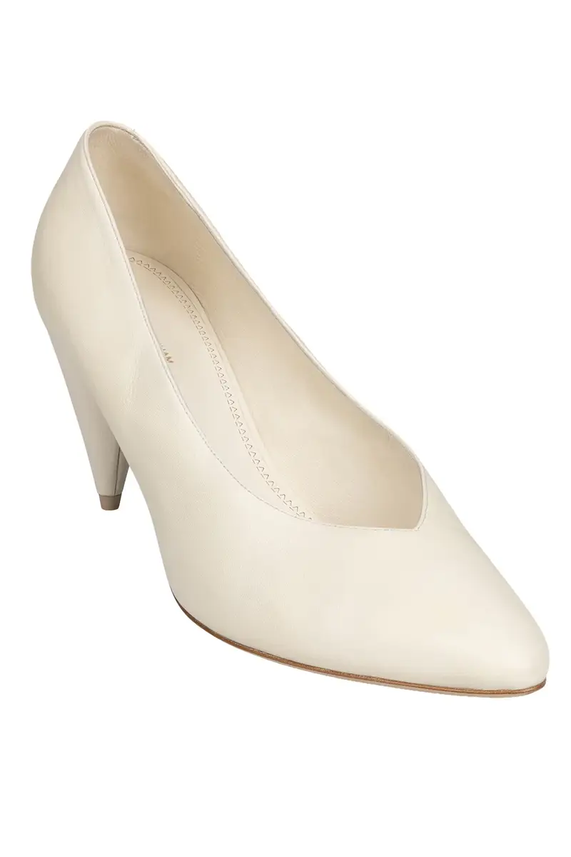 Victoria Beckham Maverick Pump 80 - White | Thumbnail 2