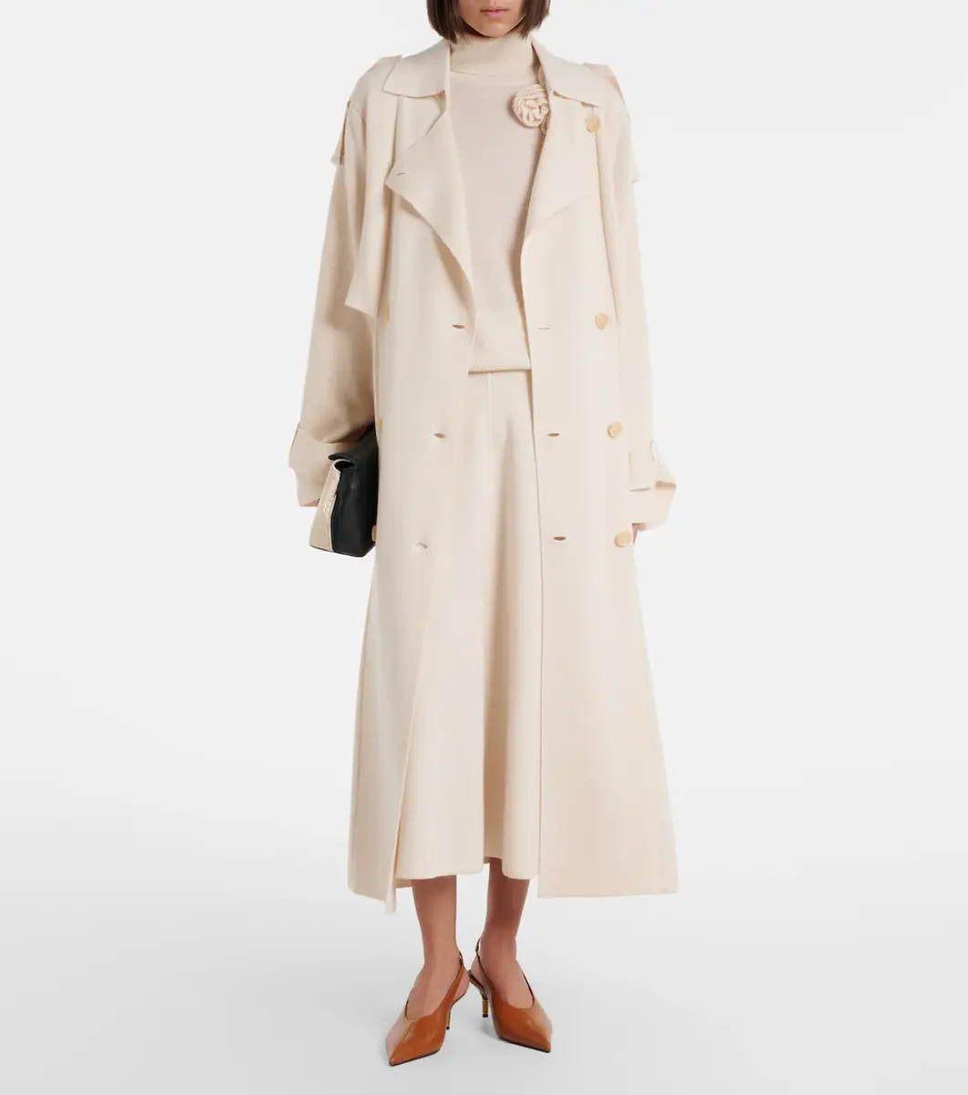 Jardin des Orangers Wool and cashmere trench coat | Thumbnail 3 Jardin des Orangers Wool and cashmere trench coat | Thumbnail 3