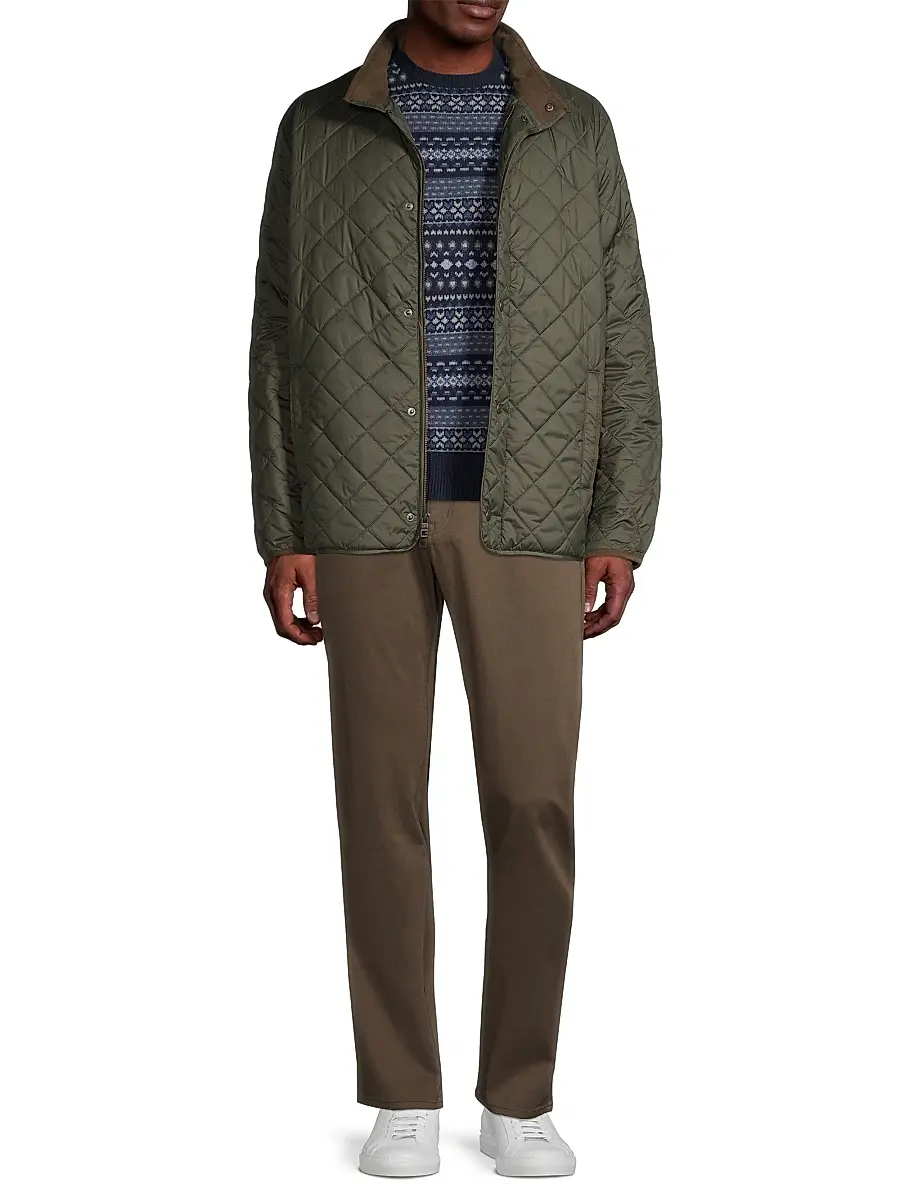 Peter Millar Men's Suffolk Quilted Travel Coat | Thumbnail 2