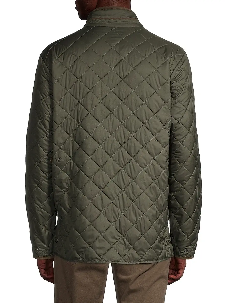 Peter Millar Men's Suffolk Quilted Travel Coat | Thumbnail 5